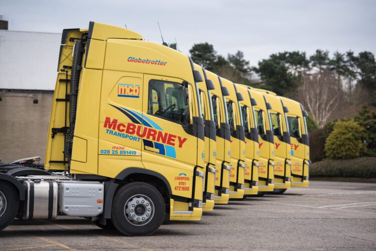 Yellow McBurney Transport Fleet